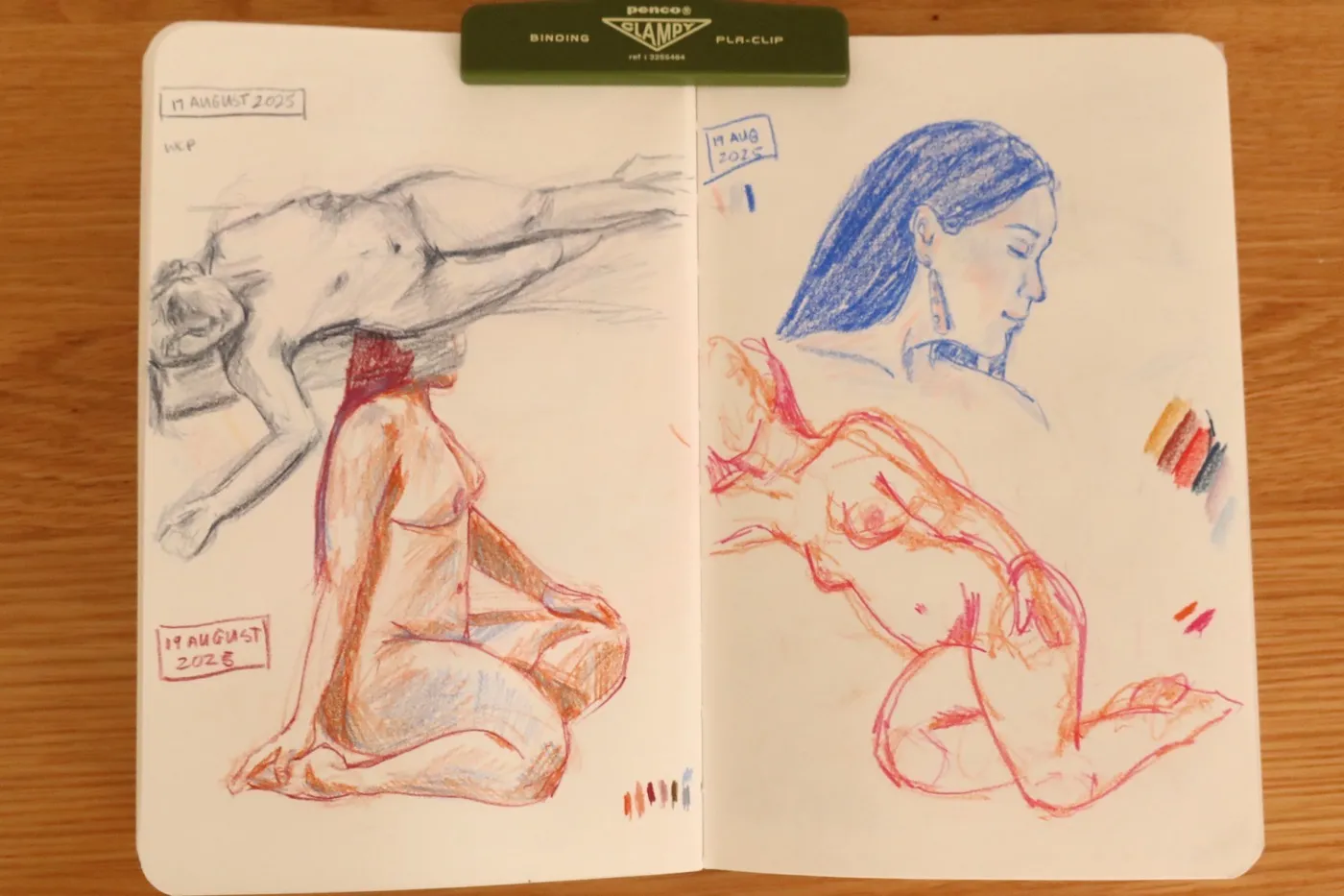 Sketchbook pages