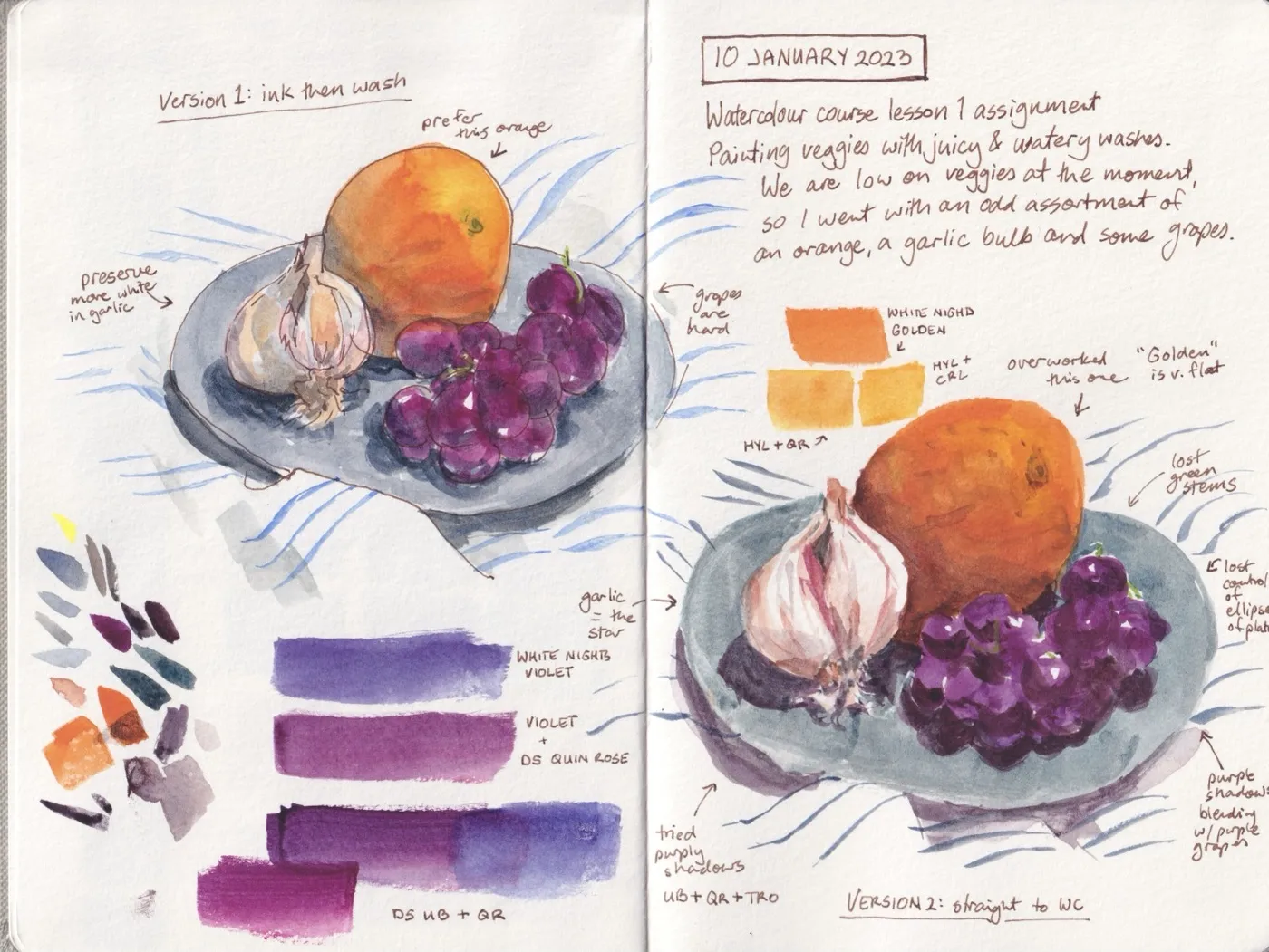 Watercolour sketch