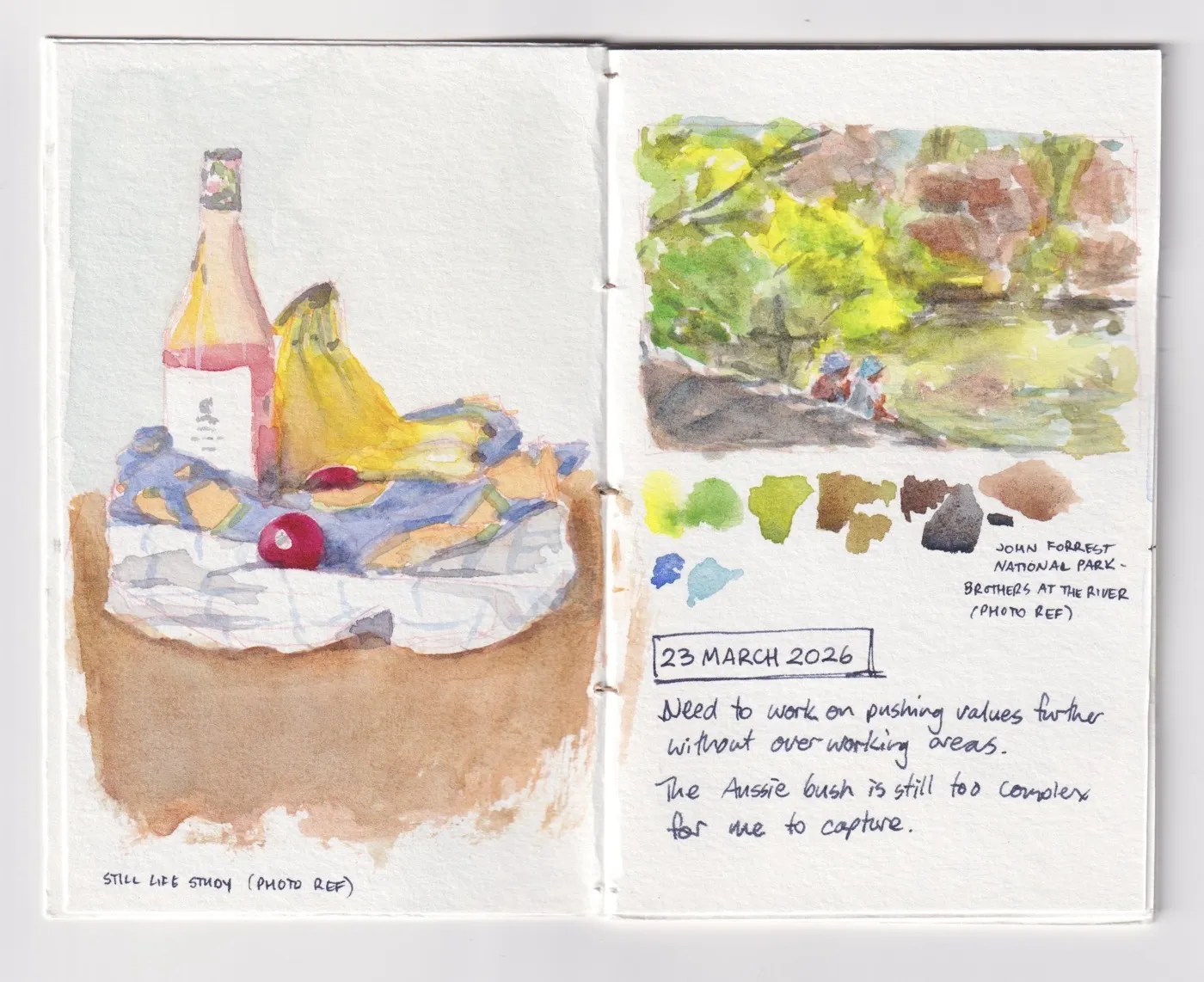 Watercolour sketch