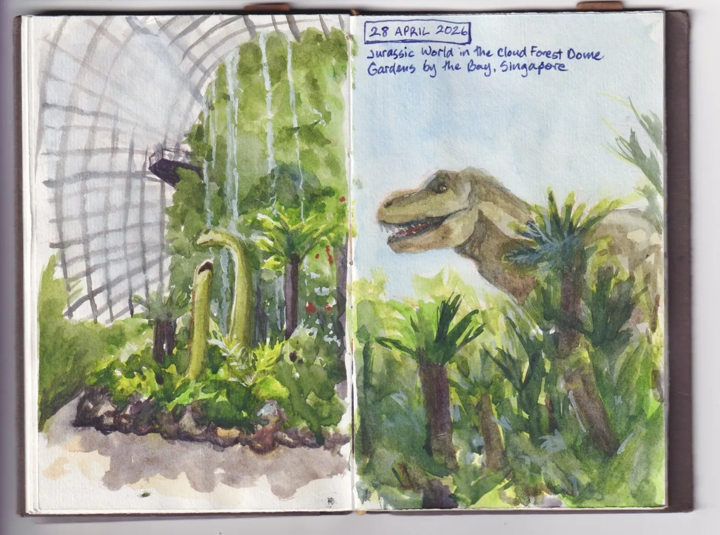 Watercolour sketch