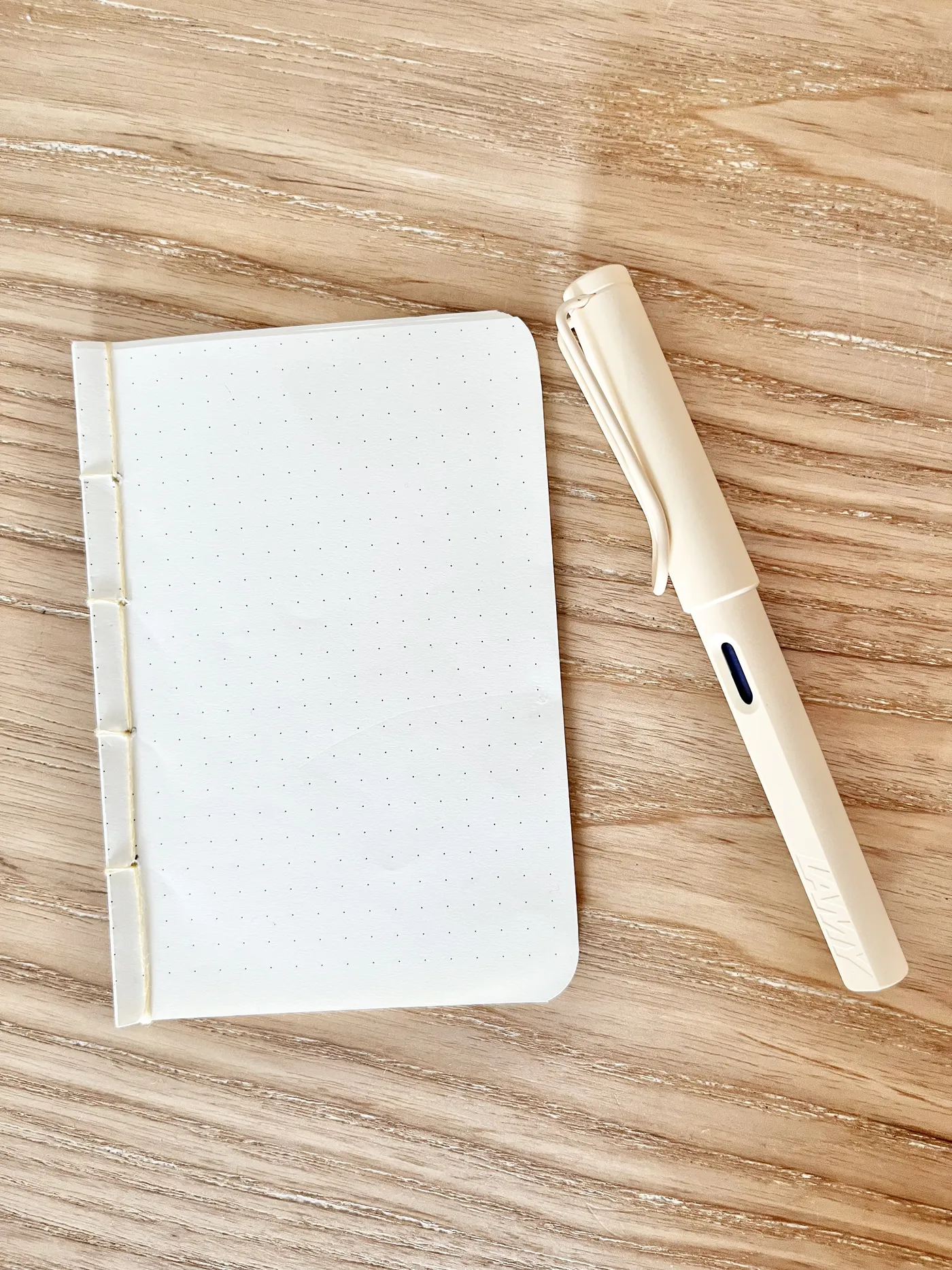 test run of binding a booklet