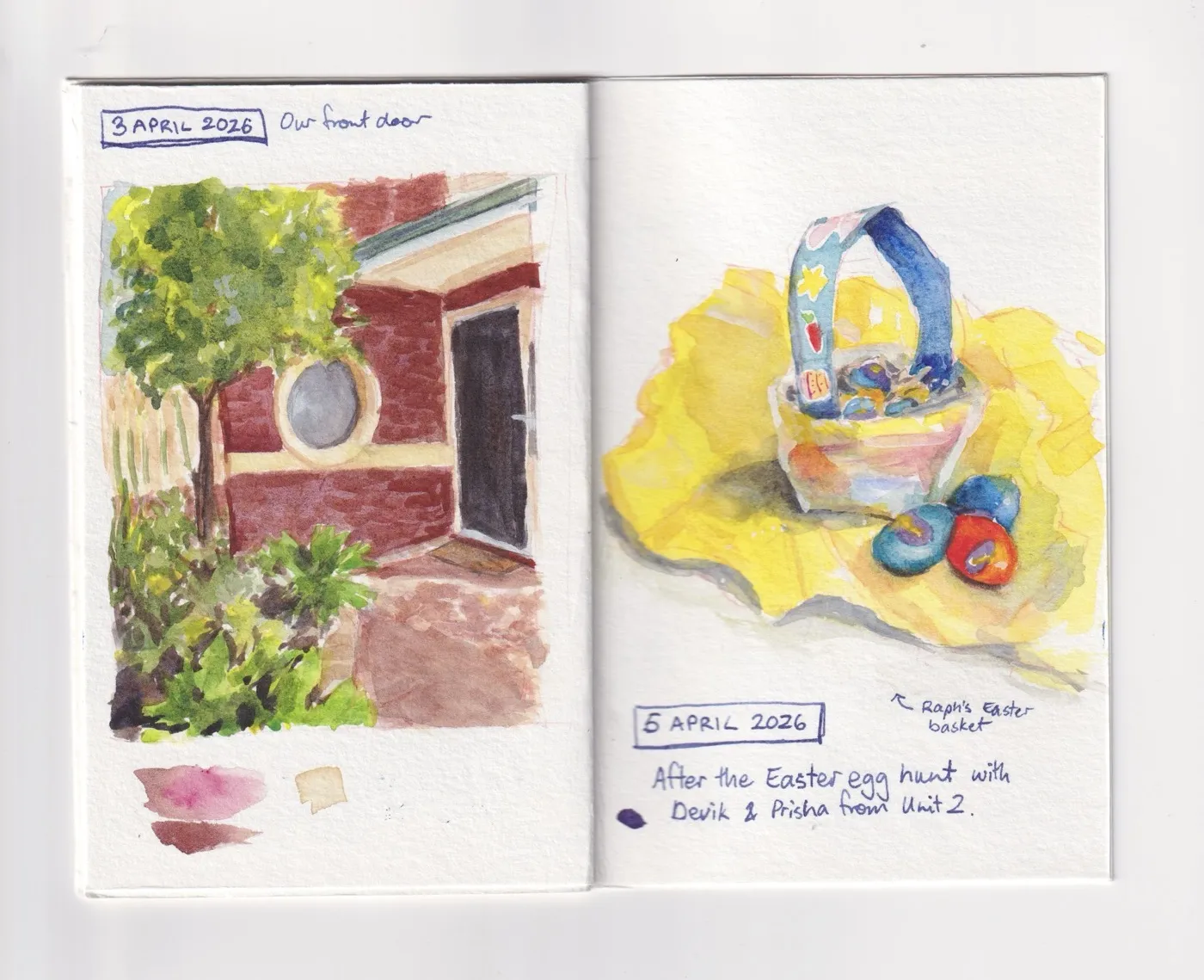 Watercolour sketch
