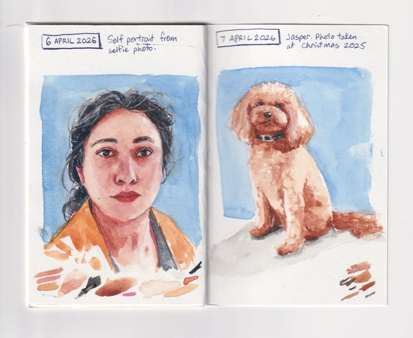Watercolour sketch