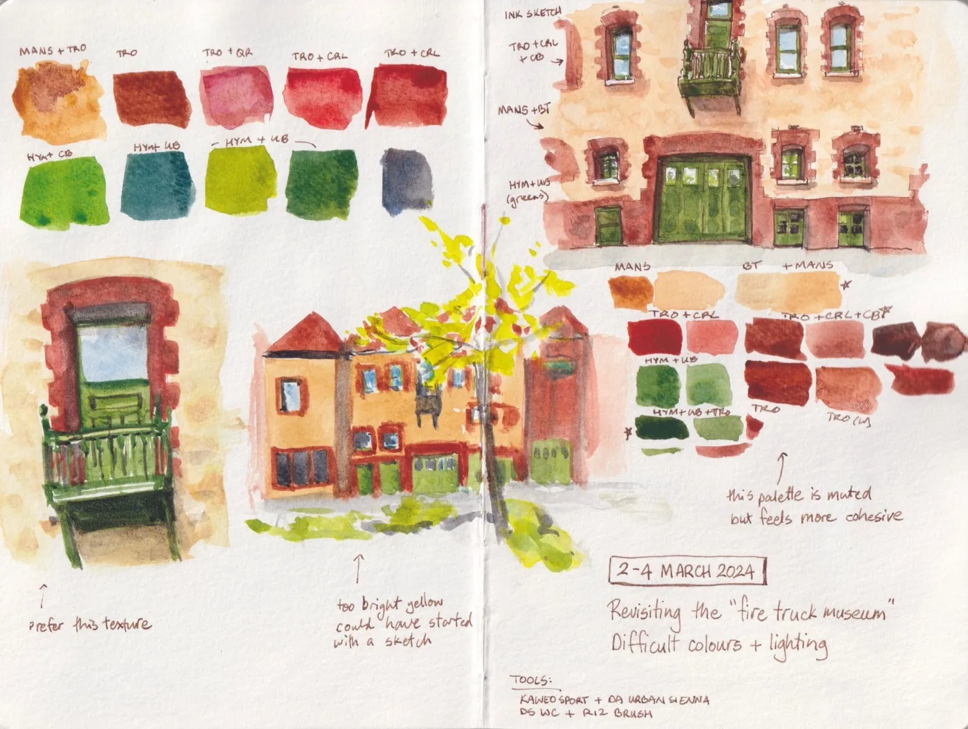Watercolour sketch