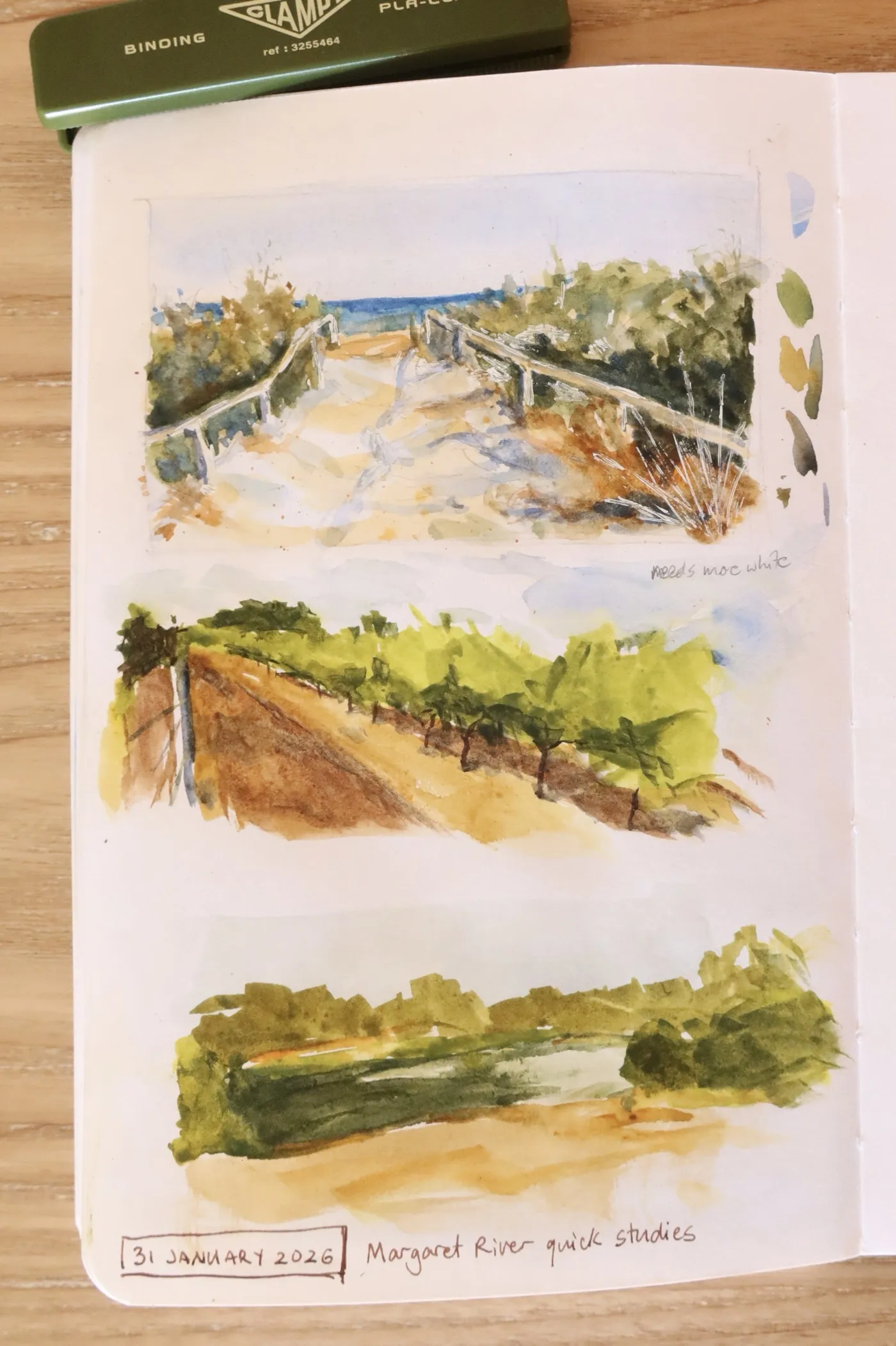 Watercolour sketches