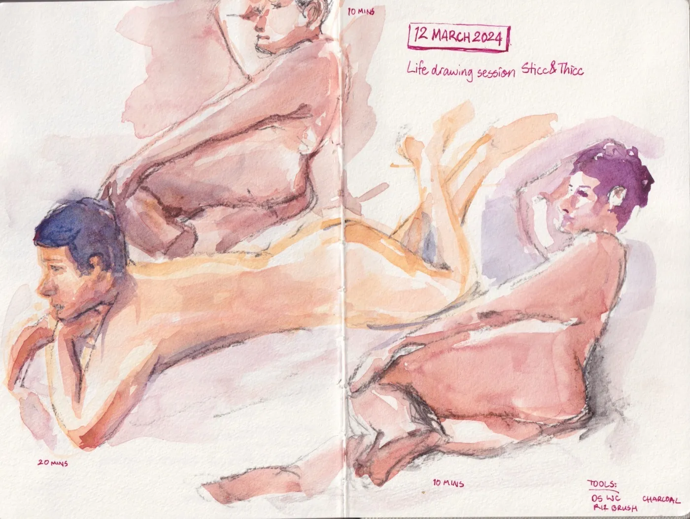 Watercolour sketch