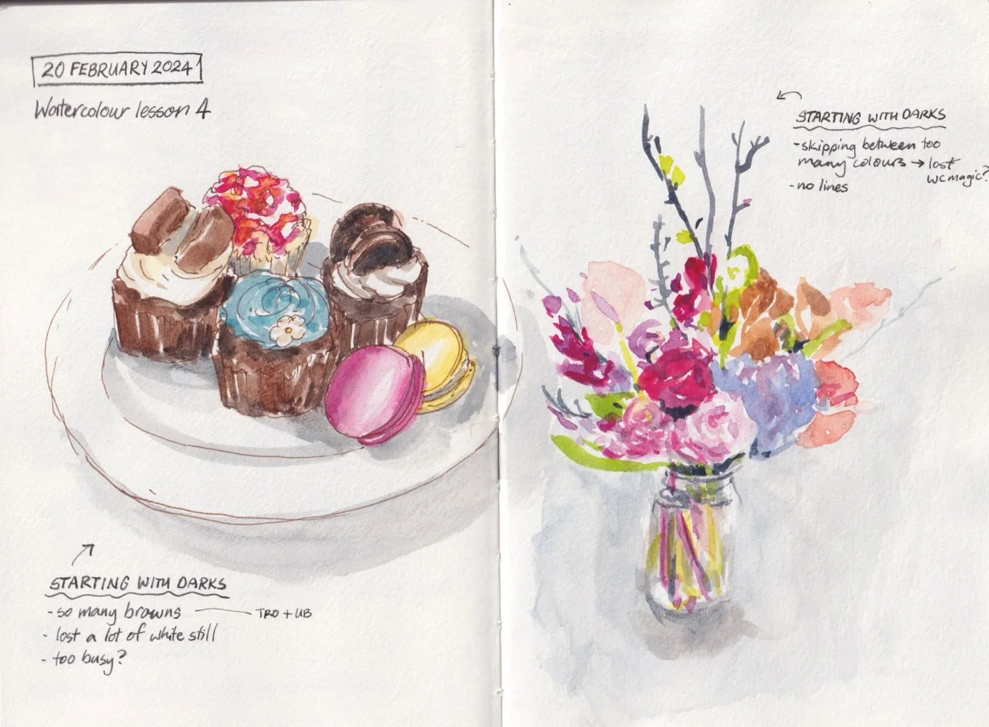 Watercolour sketch