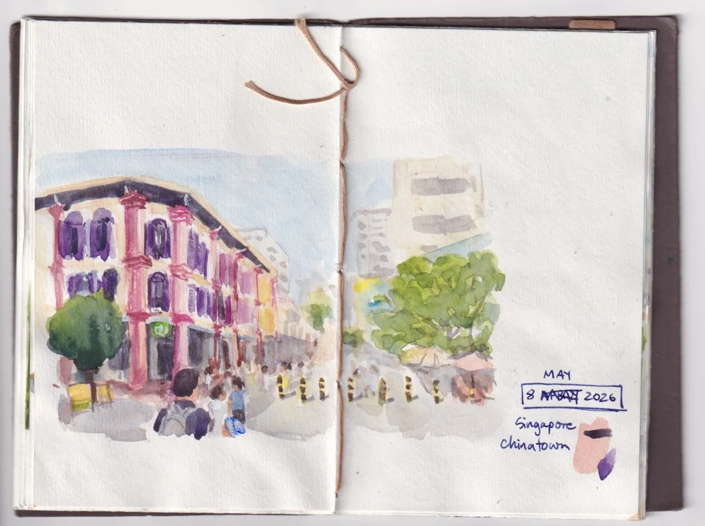 Watercolour sketch