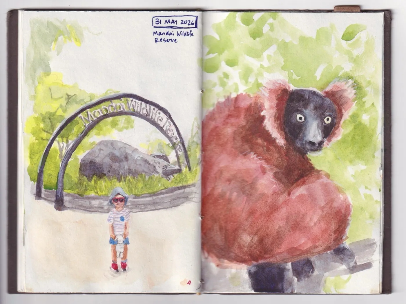 Watercolour sketch