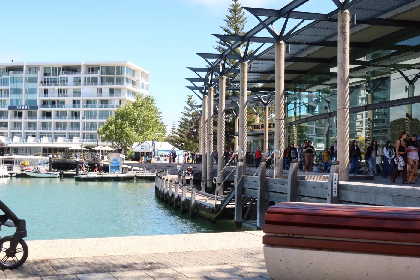 Photo of Mandurah Performing Arts Center, the view I painted