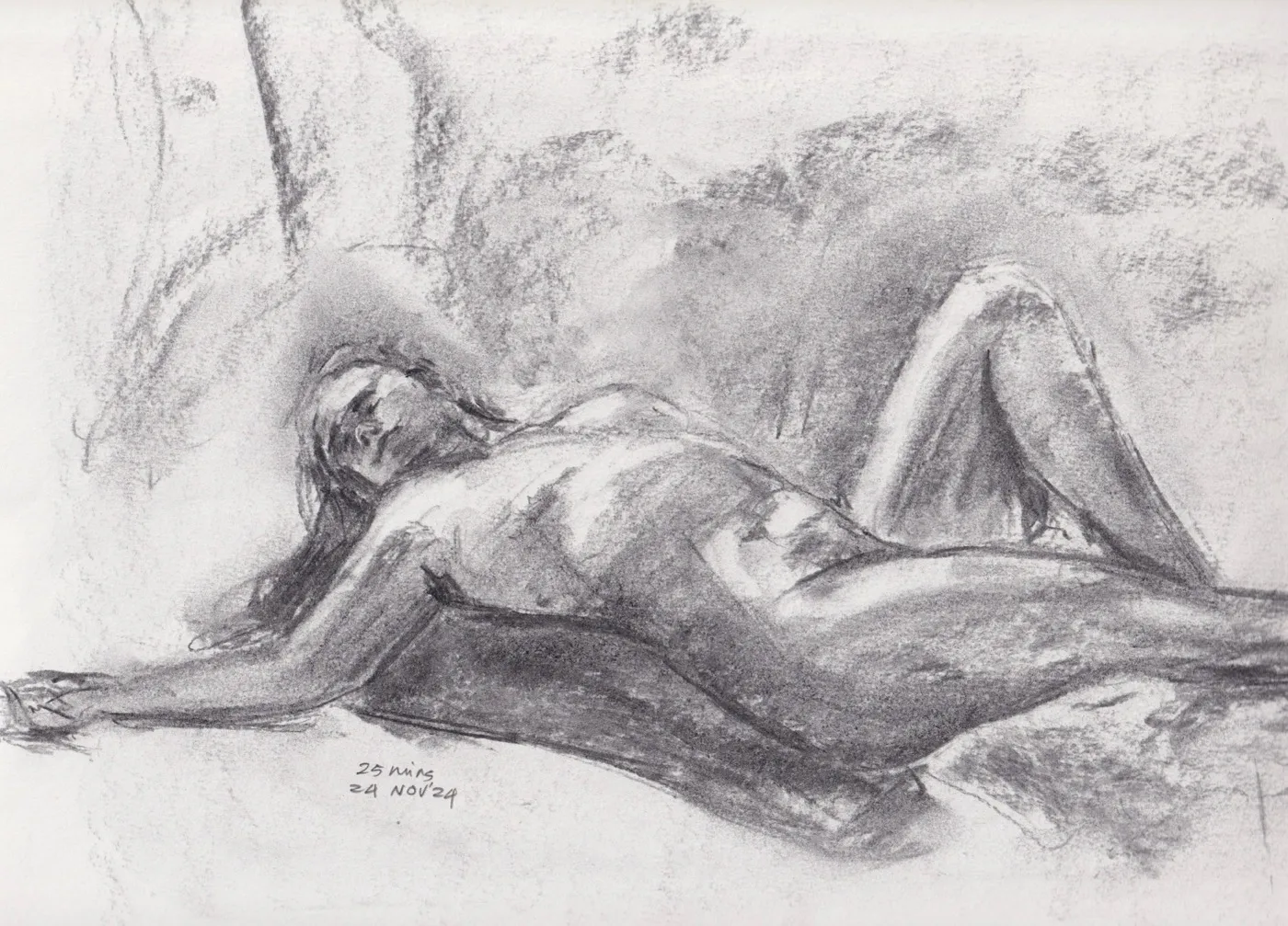 Life drawing sketch