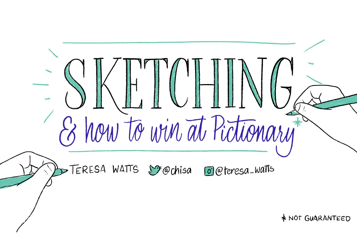 Sketching & How to Win at Pictionary
