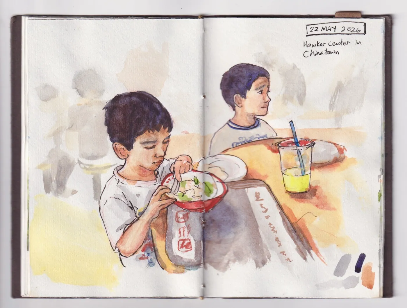 Watercolour sketch