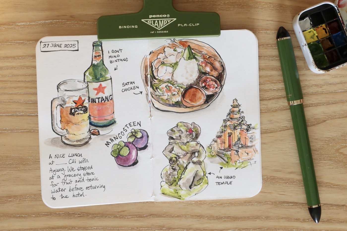 assets/IMG_7443-9dd60c04.jpeg|Sketchbook pages from my Bali trip